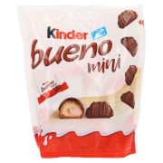 Slika produkta VAFELJ OBLIT Z MLEČNO ČOKOLADO MINI KINDER BUENO, FERRERO, 108G