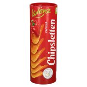 Slika produkta KROMPIRJEV ČIPS Z OKUSOM PAPRIKE CHIPSLETTEN, LORENZ, 100G