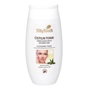 Slika produkta ČISTILNI TONIK, ALOE VERA IN PANTENOL + VITAMIN A IN E, SILKY TOUCH, 250ML