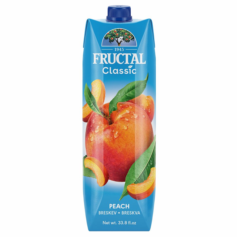 napitek breskev, fructal classic, 1l