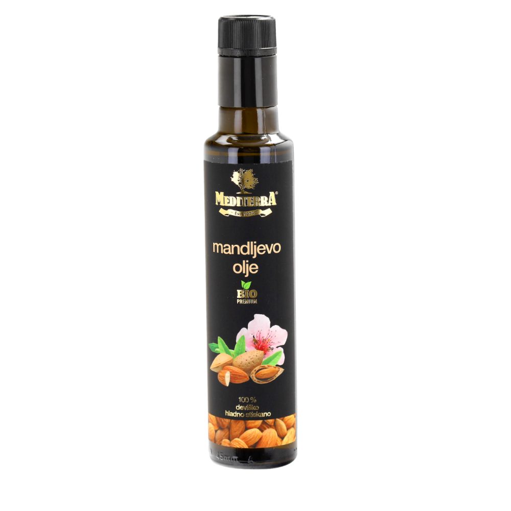 Bio mandljevo olje, Mediterra, 250 ml