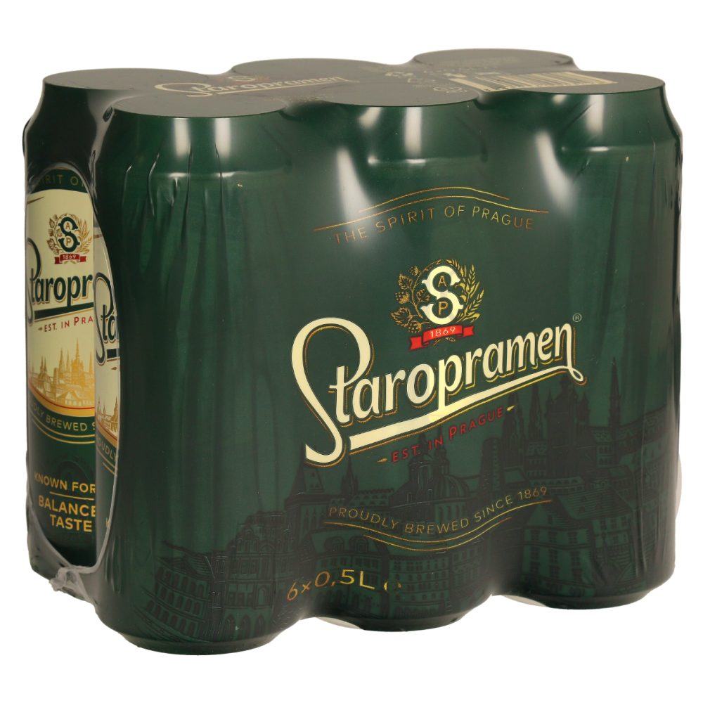 PIVO STAROPRAMEN 6X0,5L