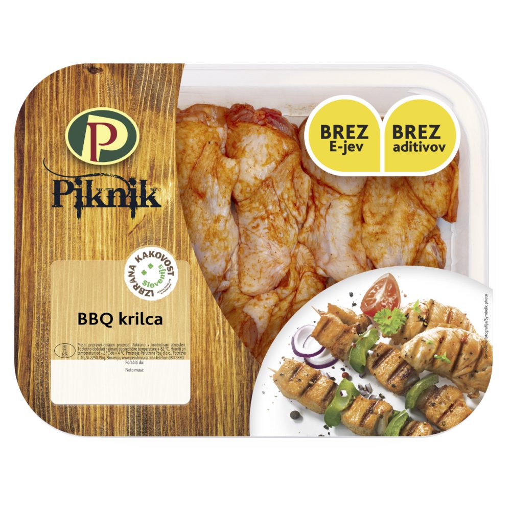 BBQ KRIILCA PIKNIK, PERUTNINA PTUJ, 500G