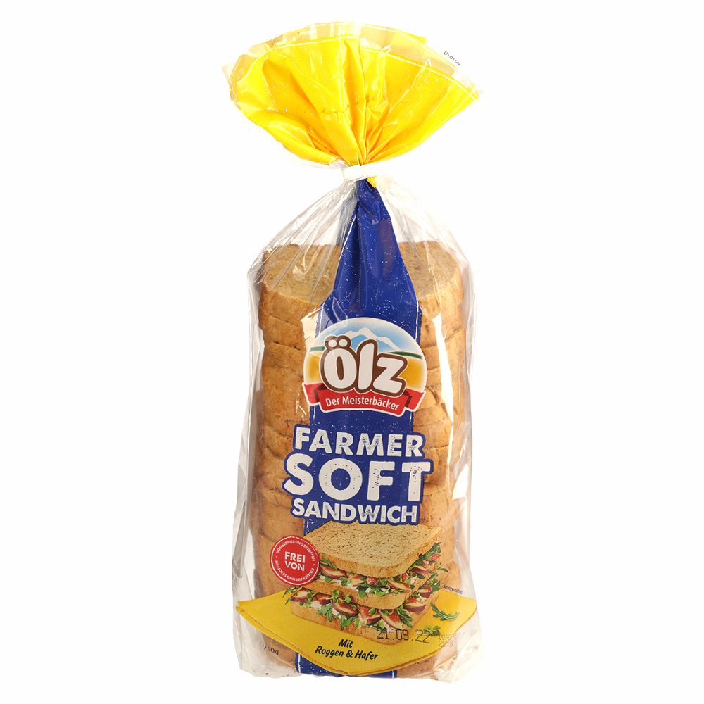 pšenični kruh z rženimi kosmiči soft sendvič