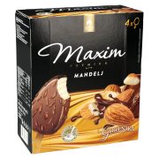Slika produkta SLADOLED MANDELJ, MAXIM PREMIUM, 4/1, 400 ML
