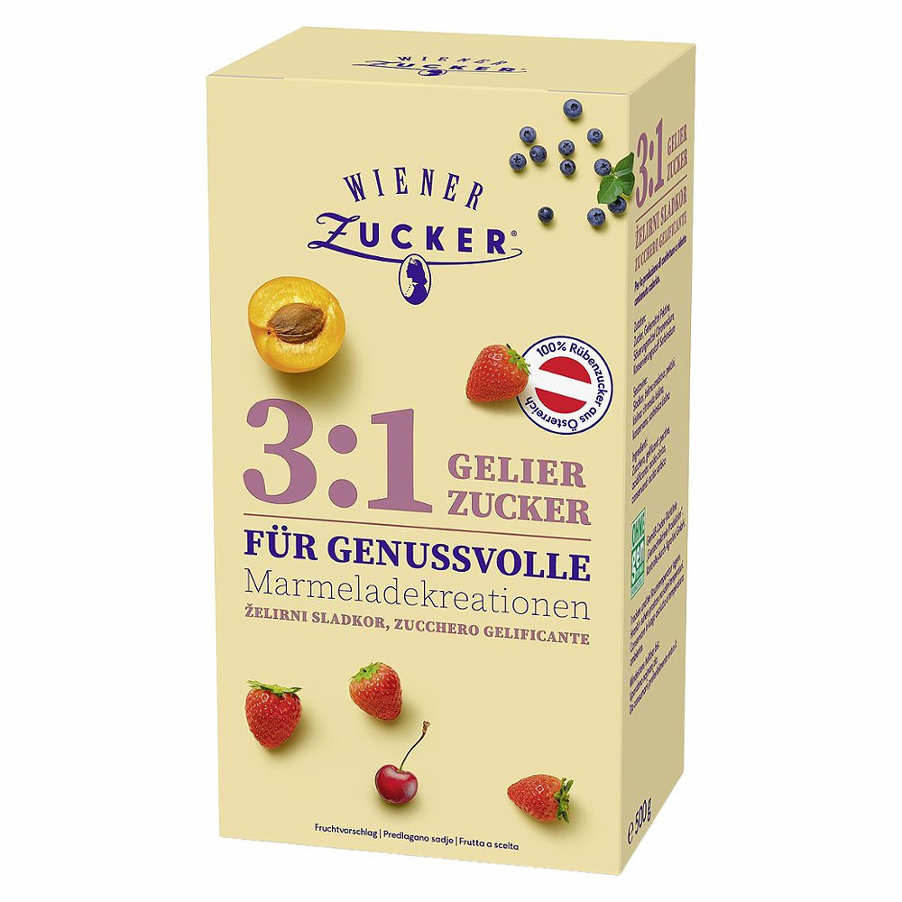 želirni sladkor 3:1, wiener zucker, 500g