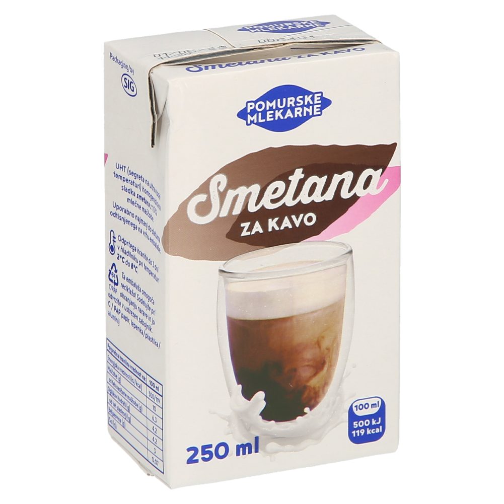 SMETANA ZA KAVO POMURSKE M., 0,25ML