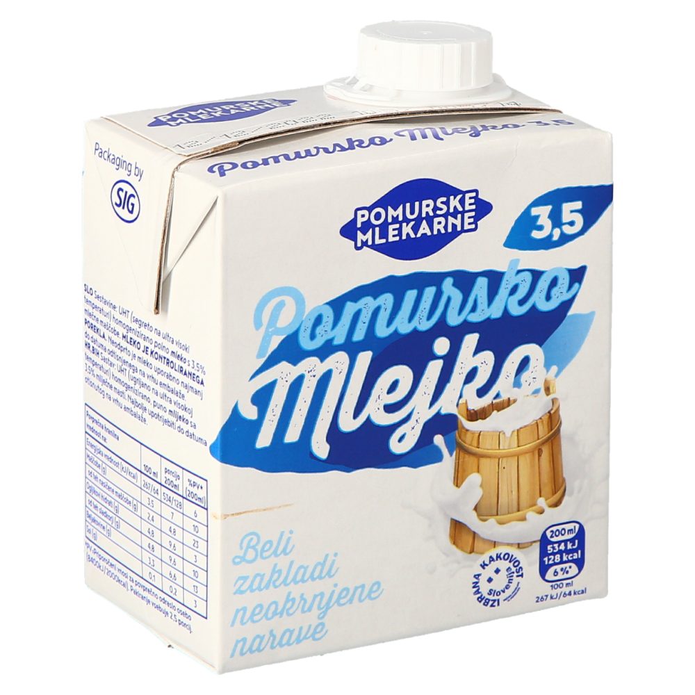 POMURSKO MLEJKO 3,5%, 0,5L
