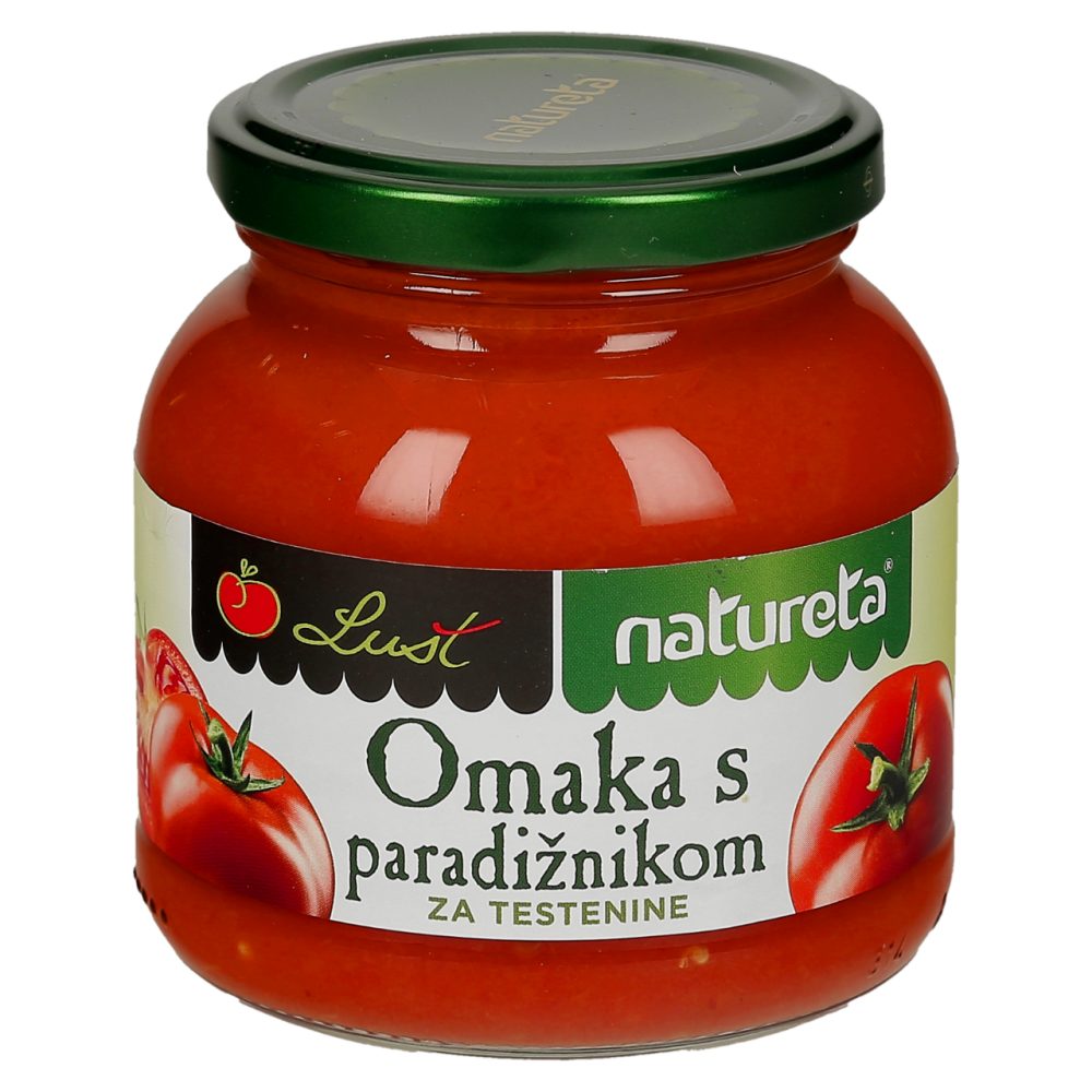 OMAKA S PARADIŽNIKOM ZA TESTENINE, LUŠT, NATURETA, 290G