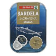 Slika produkta JADRANSKE SARDELE V RASTLINSKEM OLJU, SPAR, 105G