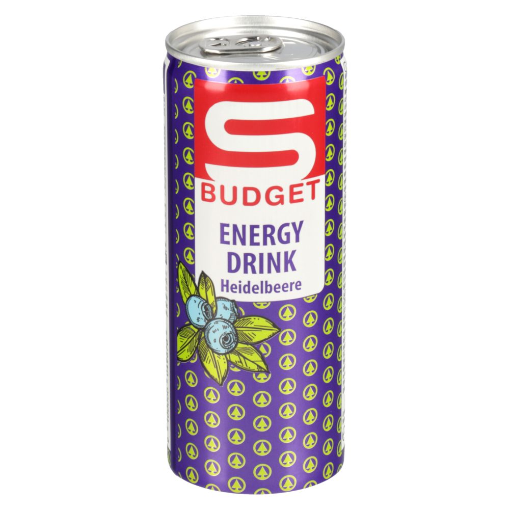 ENERGIJSKI NAPITEK BOROVNICA S-BUDGET, 250ML
