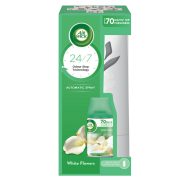 Slika produkta OSVEŽILEC ZRAKA WHITE FLOWERS FRESHMATIC, AIR WICK, 250ML, KOMPLET