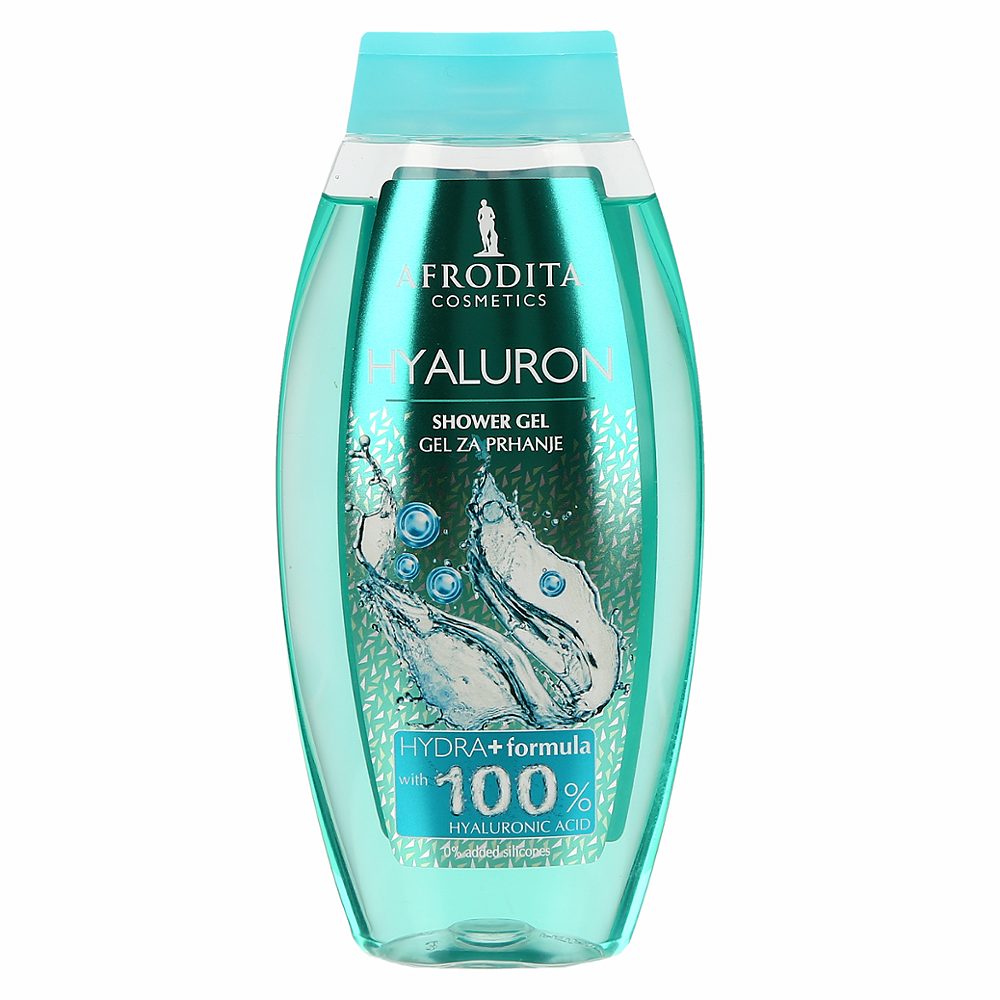 gel za prhanje hyaluron, afrodita, 250ml