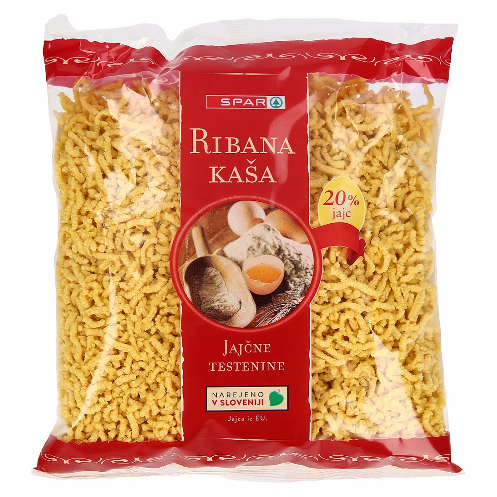 jajčne testenine ribana kaša, spar, 500g