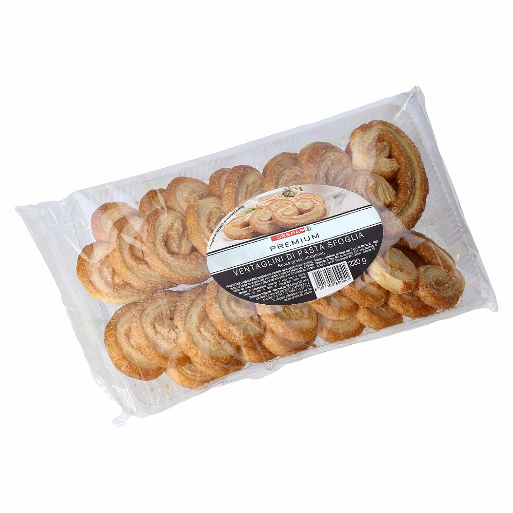 fino pekovsko pecivo ventaglini, despar premium, 220g