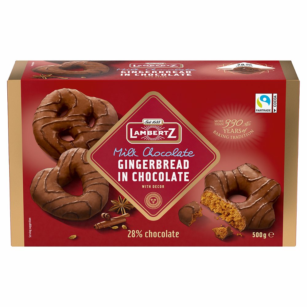 medenjaki z mlečno čokolado