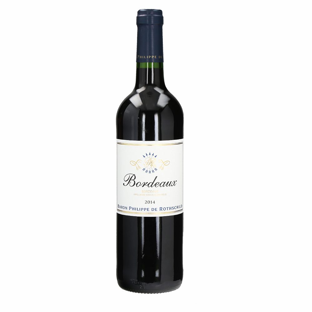 rdeče vino bordeaux, baron philippe de rothschild, 0,75l