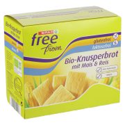 Slika produkta BIO PRIGRIZEK IZ KORUZE IN RIŽA, BREZ GLUTENA IN LAKTOZE, SPAR FREE FROM, 6/1, 150G