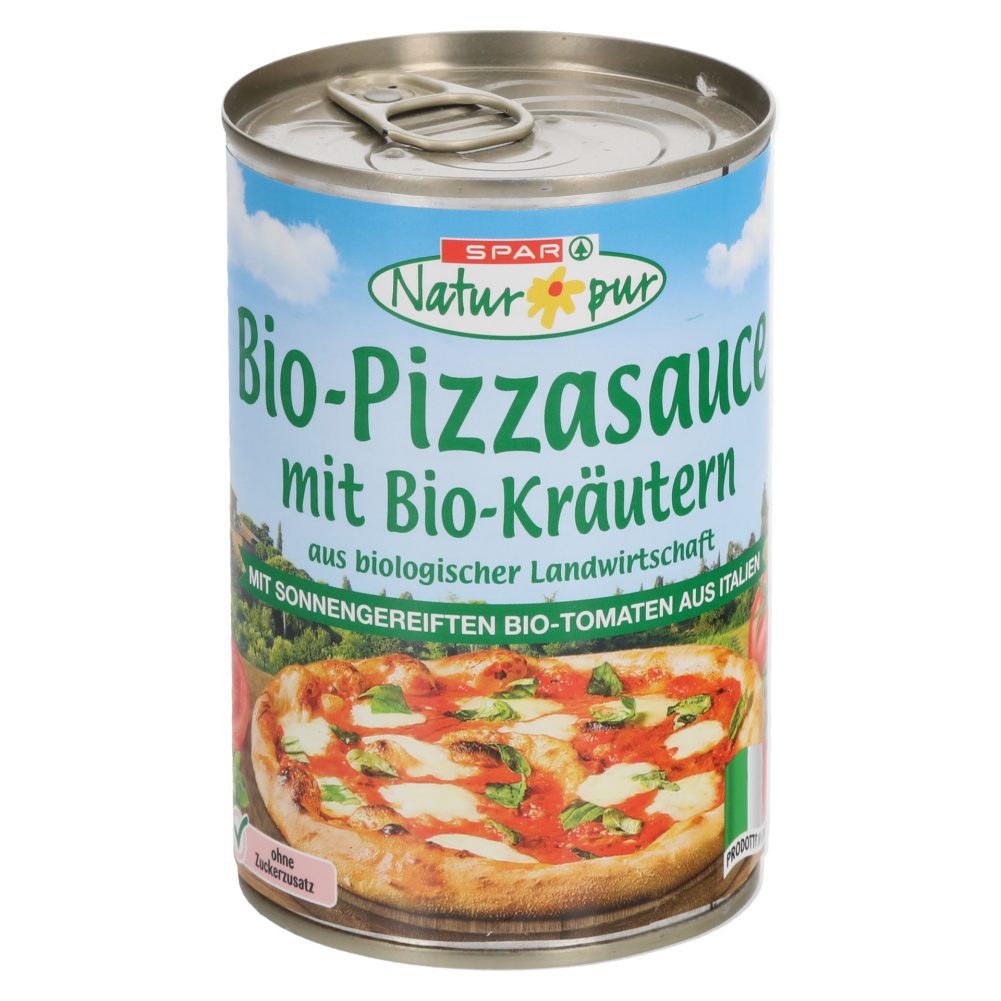 BIO OMAKA ZA PIZZO Z ORIGANOM, SPAR NATUR*PUR, 400G