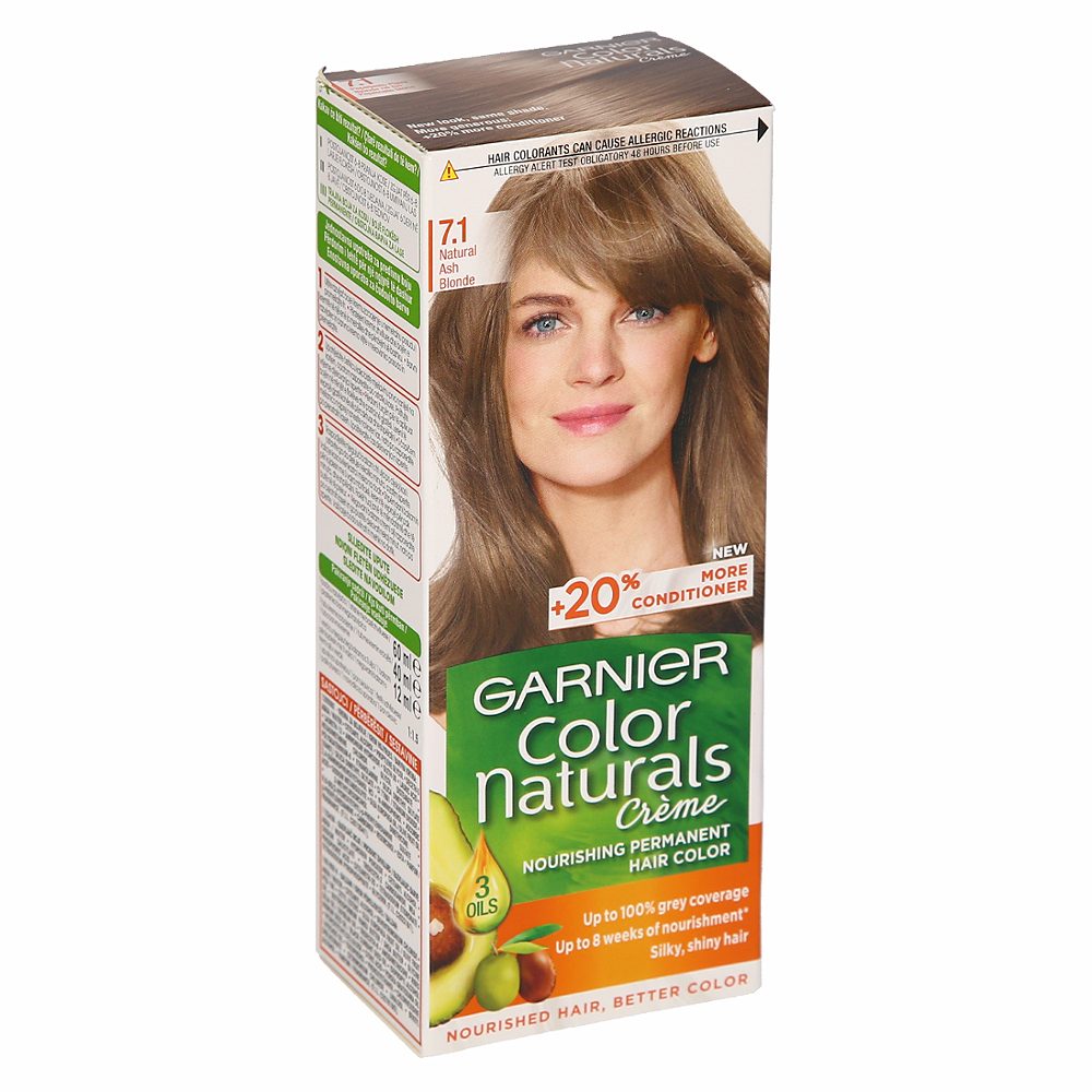 BARVA ZA LASE 7.1 PEPELNATA BLOND, COLOR NATURALS, GARNIER