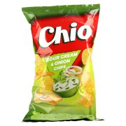 Slika produkta ČIPS S KISLO SMETANO IN ČEBULO, CHIO, 150G
