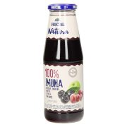 Slika produkta SADNI SOK 100% GROZDJE, JABOLKO, VIŠNJA, ARONIJA IN ČRNI RIBEZ, NATURA, FRUCTAL, 0,7L