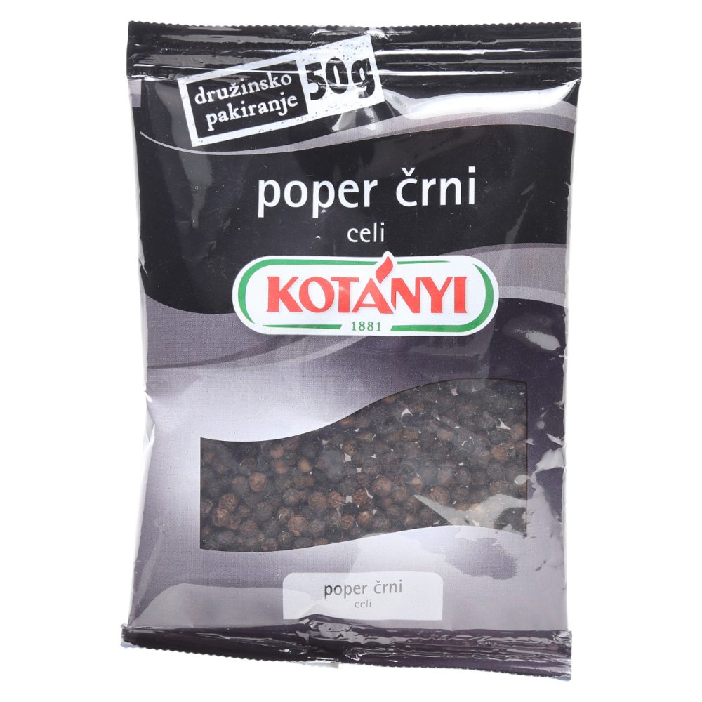Celi črni poper, Kotanyi, 50 g