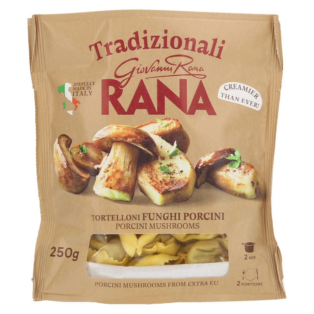 SVEŽE TESTENINE, RAVIOLI Z GOBAMI, RANA, 250G