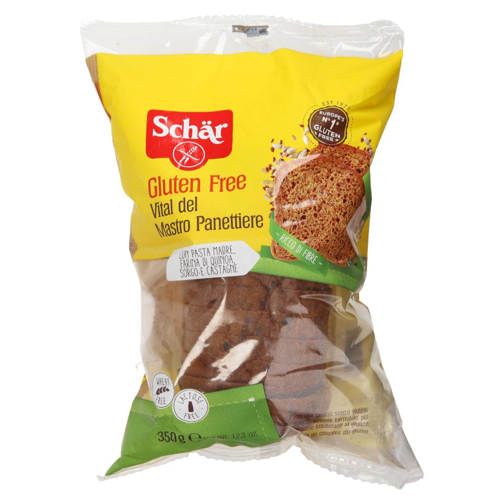 KRUH IZ VEČ VRST ŽIT, BREZ GLUTENA, SCHÄR, 350G | SPAR Online