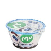 Slika produkta GRŠKI TIP JOGURTA BOROVNICA, MU ATHENTIKOS, 150G