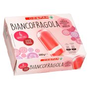Slika produkta SLADOLED JAGODA IN VANILIJA BIANCOFRAGOLA, DESPAR, 6X50G