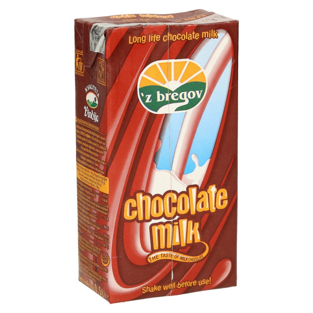 ČOKOLADNO MLEKO ´Z BREGOV, VINDIJA, 500ML