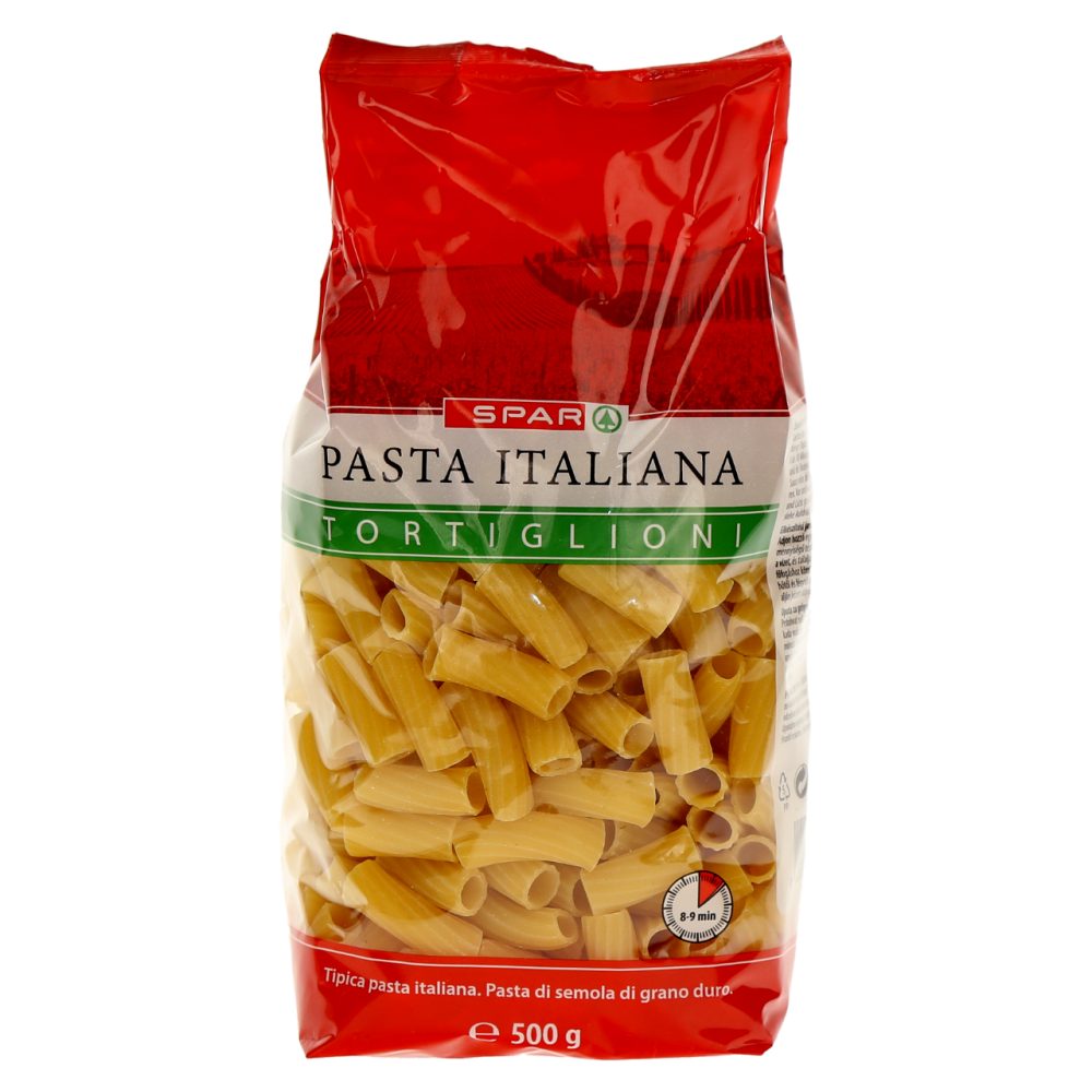 SPAR TESTEN. TORTIGLIONI 500G