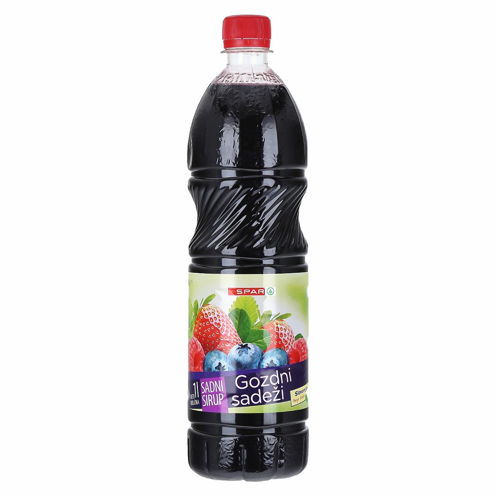 sirup gozdni sadeži