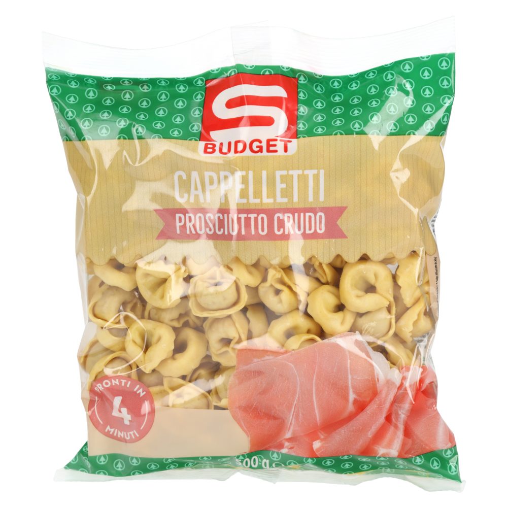 TORTELINI S PRŠUTOM S-BUDGET, 500G