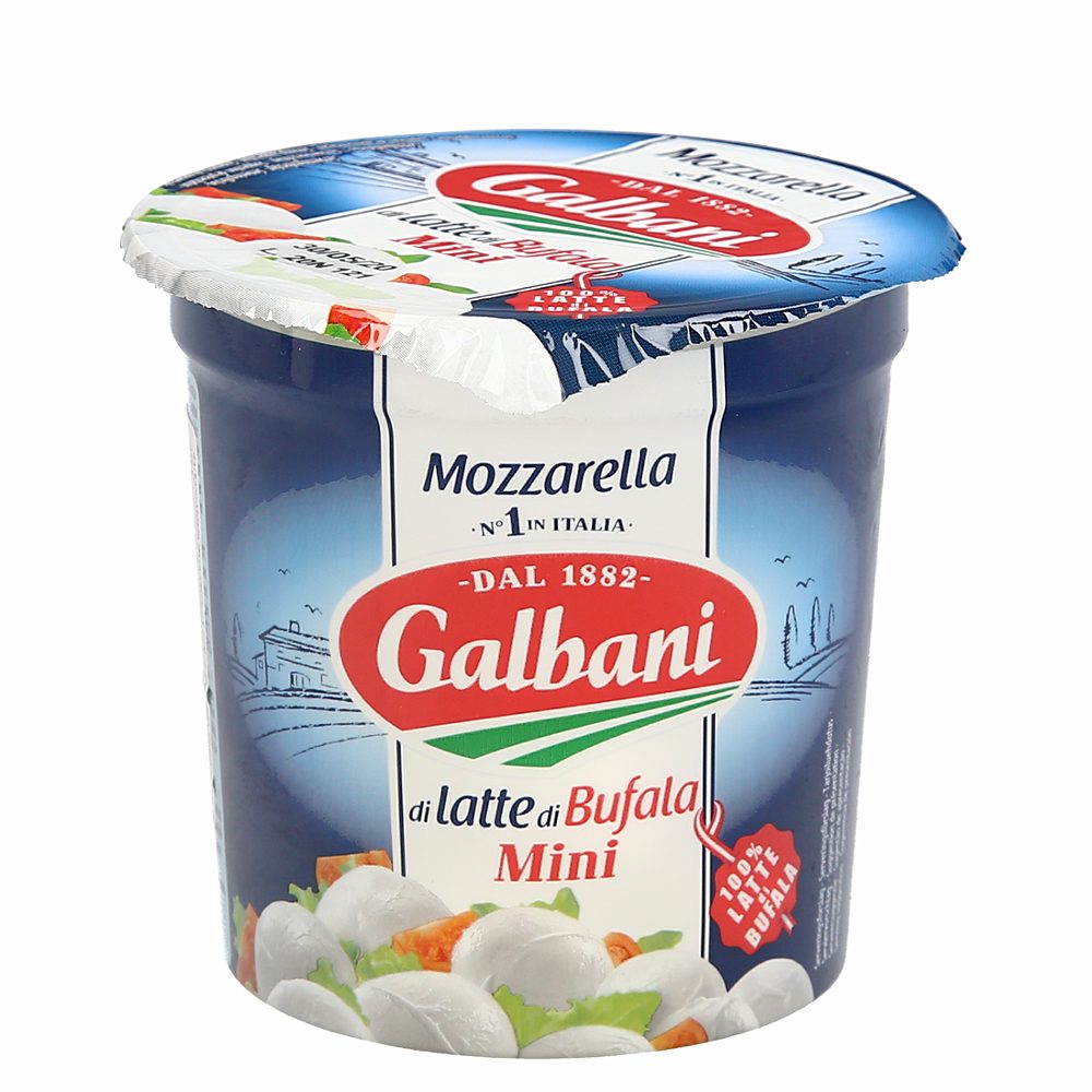 mozzarella mini buffala, galbani, 150g