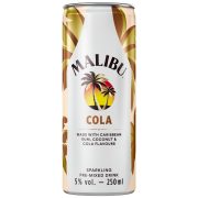 Slika produkta MEŠANA ALKOHOLNA PIJAČA, MALIBU COLA, 0,25 L