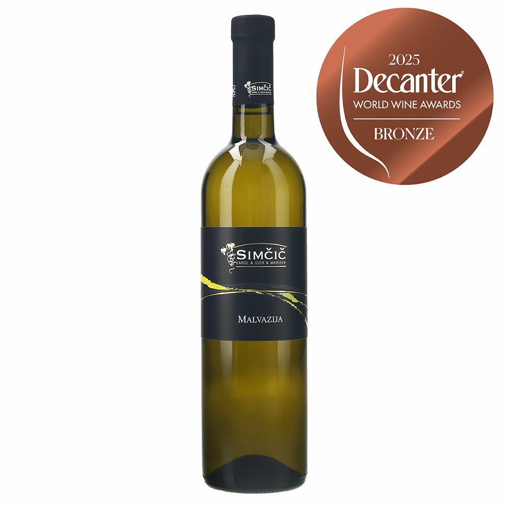 belo vino malvazija, simčič, 0,75l