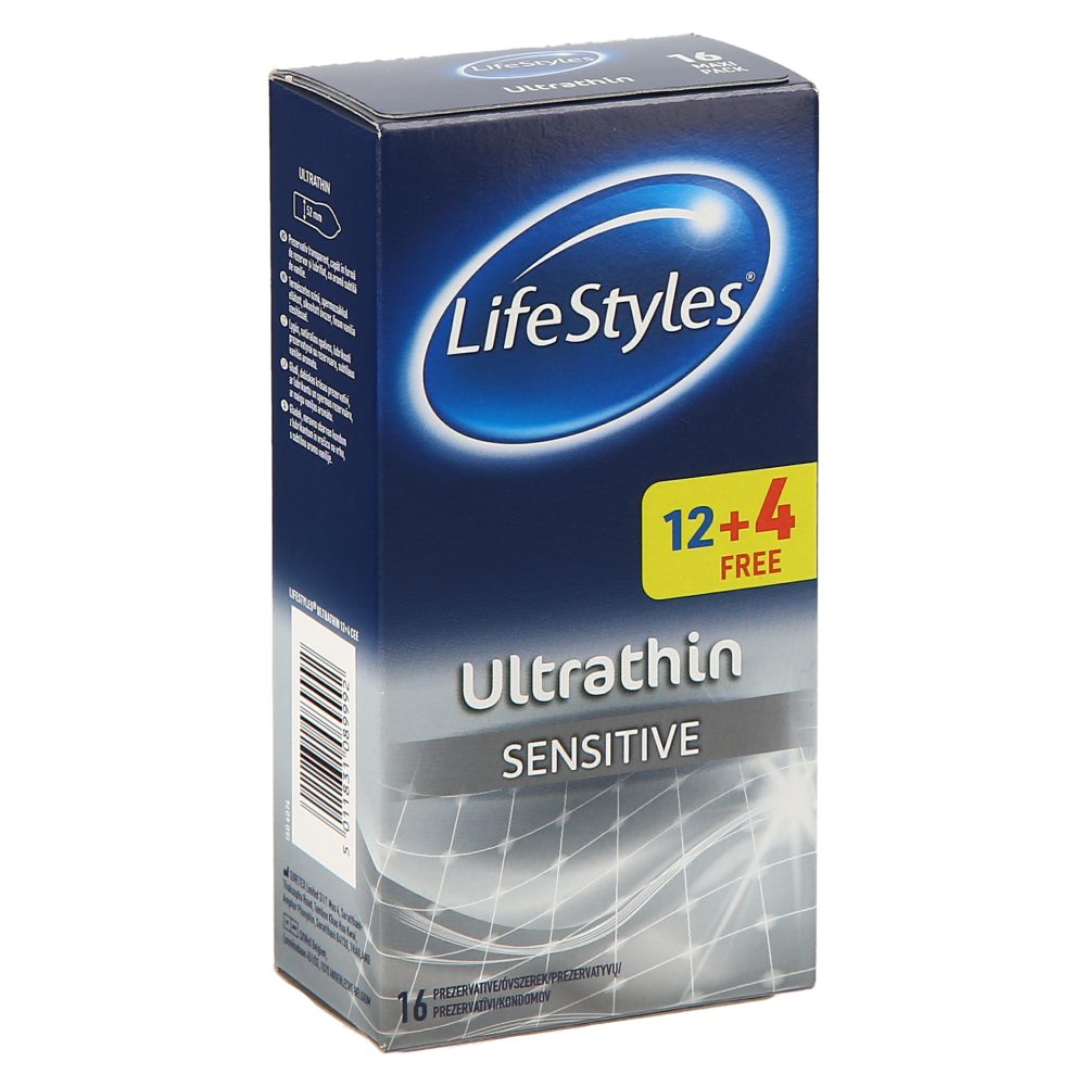 KONDOMI, ULTRA THIN, LIFESTYLES, 16/1