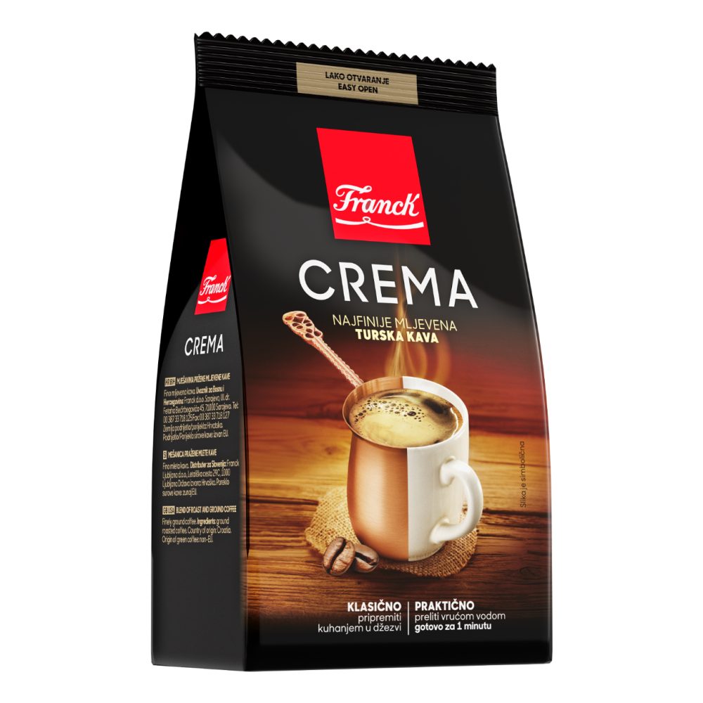Mleta kava Crema, Franck, 175 g