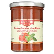 Slika produkta PARADIŽNIKOVA OMAKA Z BAZILIKO, ZIGANTE DELICE, 400 G