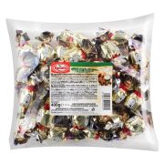 Slika produkta ČOKOLADNE PRALINE ROCKET, Z LEŠNIKOVO KREMO IN KRISPIJI, ROVELLI, 400G