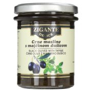 Slika produkta NAMAZ, ČRNE OLIVE Z MATERINO DUŠICO, ZIGANTE DELICE, 180 G