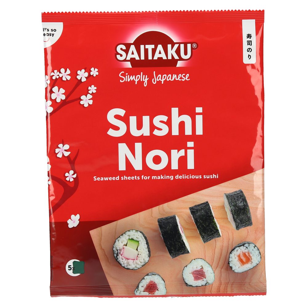 PRAŽENE ALGE, SUSHI NORI, SAITAKU, 5/1, 14 G