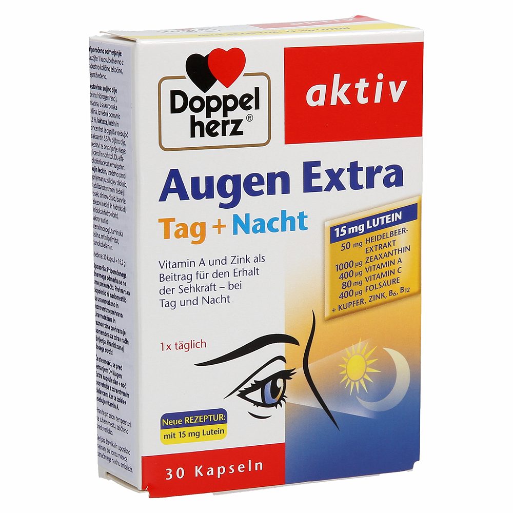 prehransko dopolnilo za oči extra, doppelherz aktiv, 30/1
