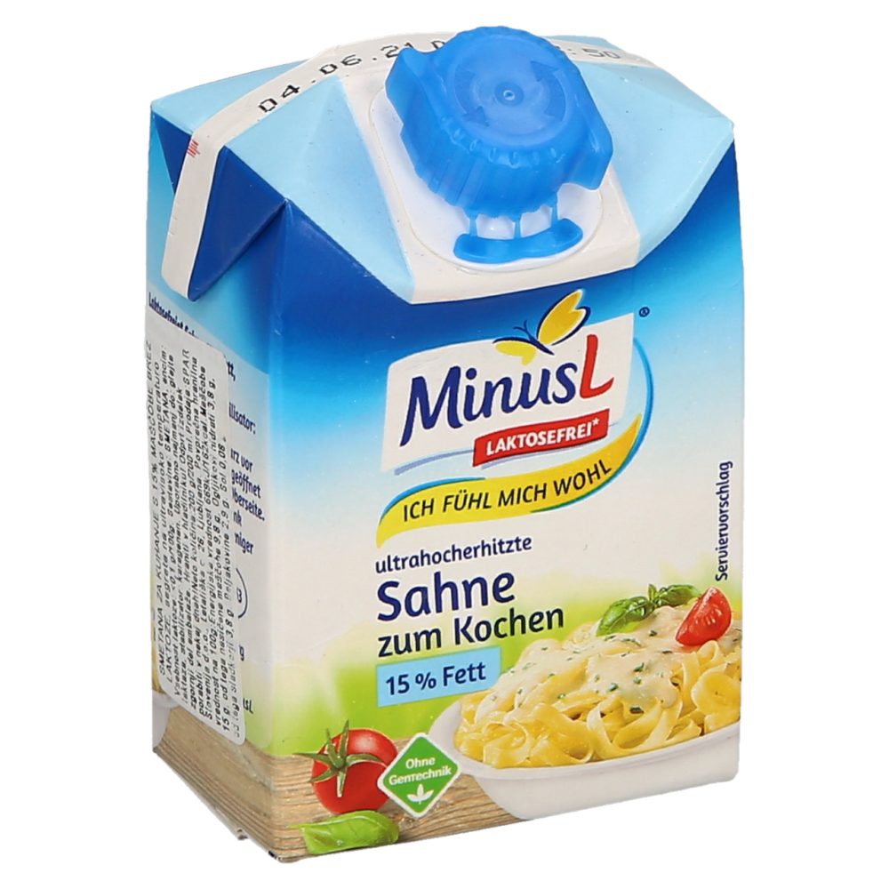 SMETANA ZA KUHANJE BREZ LAKTOZE, MINUS L, 200G