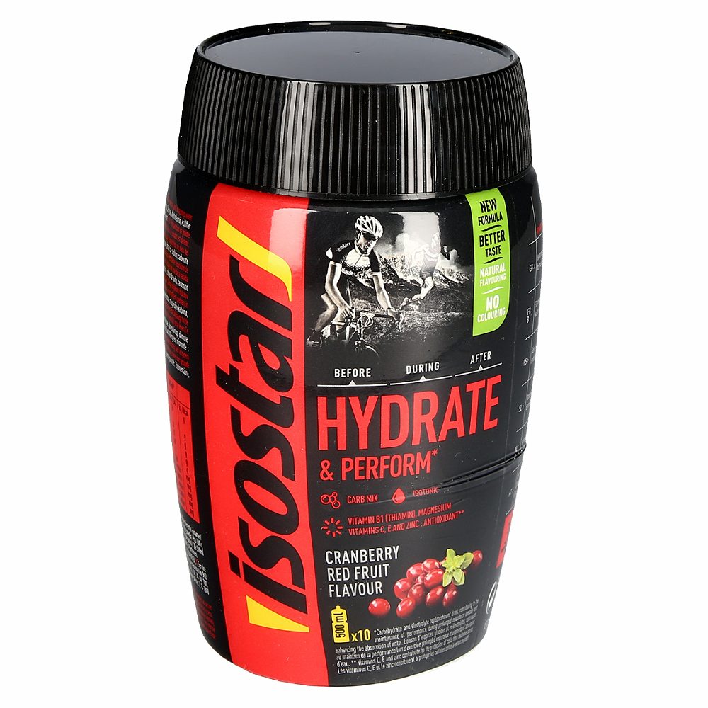 granulat za hidracijo in vzdržljivost brusnica, isostar, 400g