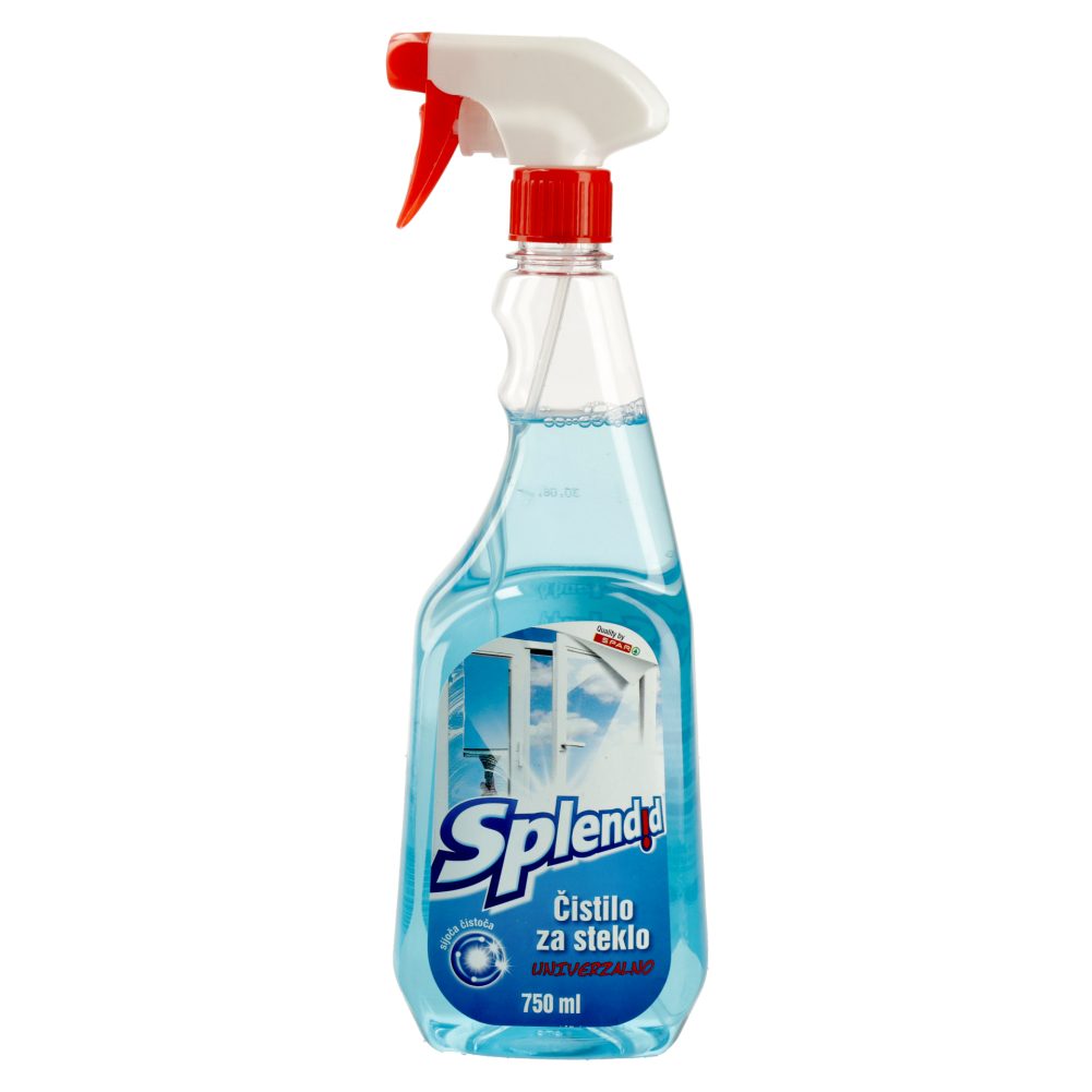 ČISTILO ZA STEKLO, VEČNAMENSKO, SPLENDID, 750 ML