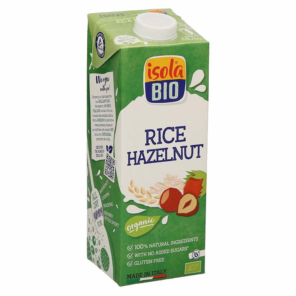 bio rižev napitek z lešniki