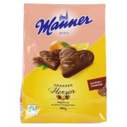 Slika produkta NAPOLITANKE POMARANČNI SRČKI MANNER, 300G